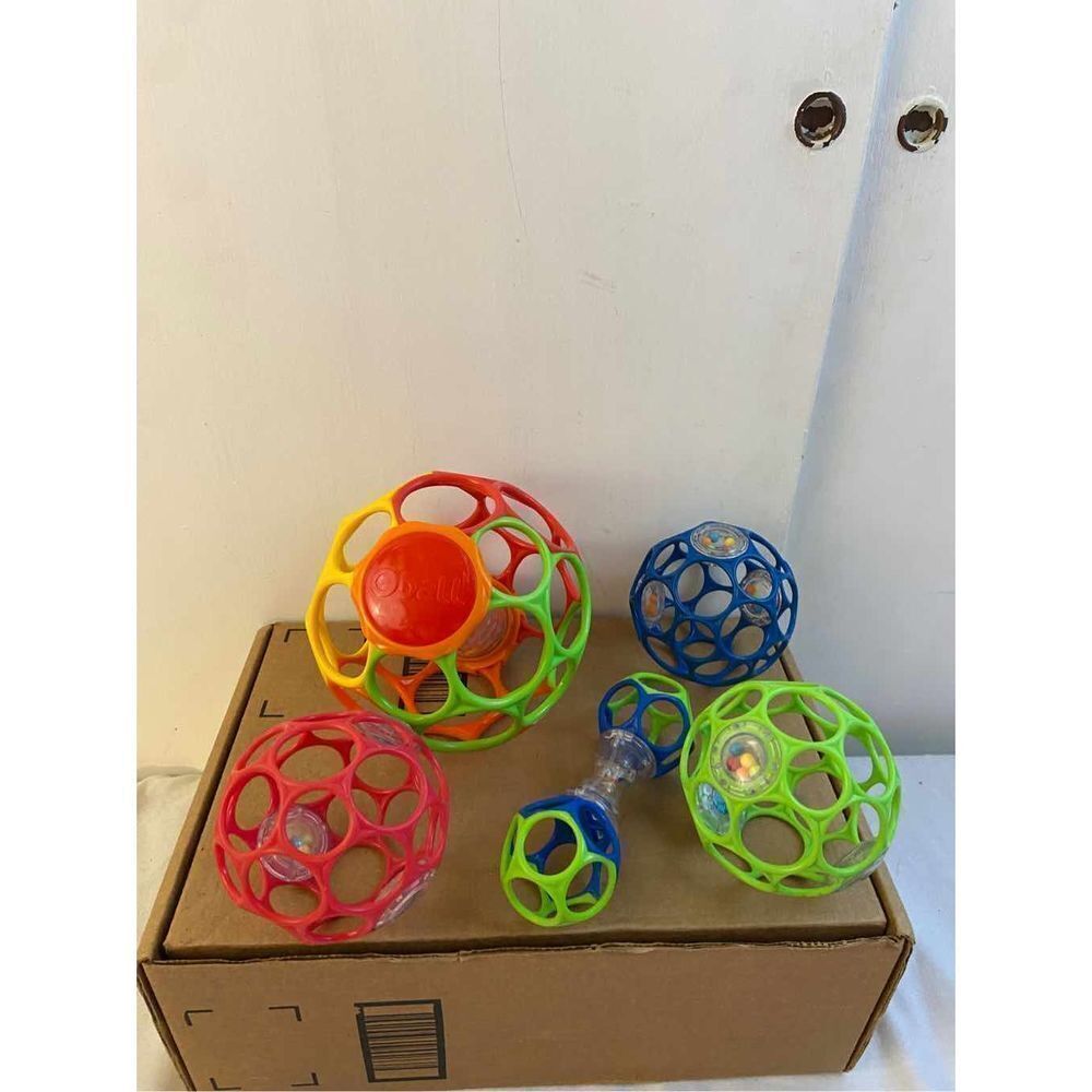 Oball‎ class assorted balls toys lot of 5